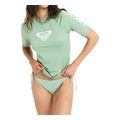 antiliaki mployza roxy whole hearted short sleeve rash vest prasini extra photo 2