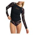 antiliaki mployza roxy active ls upf 50 surf t shirt anthraki extra photo 2