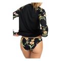 antiliaki mployza roxy lycra ls upf 50 surf t shirt anthraki extra photo 1