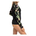 antiliaki mployza roxy lycra ls upf 50 surf t shirt anthraki extra photo 3