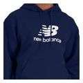 foyter new balance stacked logo french terry hoodie mple skoyro extra photo 3