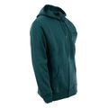 zaketa russell athletic zip through hoodie prasini extra photo 2