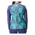 antiliaki mployza speedo printed long sleeve rash top prasini mob extra photo 1