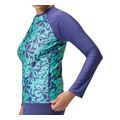 antiliaki mployza speedo printed long sleeve rash top prasini mob extra photo 2