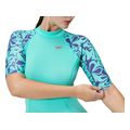 antiliaki mployza speedo printed short sleeve rash top tirkoyaz m extra photo 3