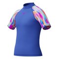 antiliaki mployza speedo printed short sleeve sun top mple roz extra photo 3