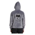 zaketa bodytalk row fz hoodie anthraki extra photo 1