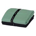 set me 2 petsetes microfiber espree fast dry solid green black 50 x 100 cm extra photo 1