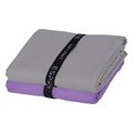 set me 2 petsetes microfiber espree fast dry solid mauve grey 50 x 100 cm extra photo 1