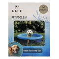 pisina glee pet pool sprinkler 2 in1 mple 120x30cm extra photo 1