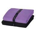 set me 2 petsetes microfiber espree fast dry solid black mauve 50 x 100 cm extra photo 1