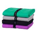 set me 2 petsetes microfiber espree fast dry solid black mauve 50 x 100 cm extra photo 2