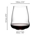 set 2 potirion sl riedel stemless wings pinot noir nebbiolo 630 ml extra photo 2