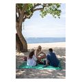 kalymma ticket to the moon travel blanket exotic ocean petrol green extra photo 1