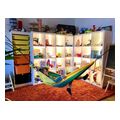 paidiki aiora ticket to the moon mini hammock red dark grey extra photo 1