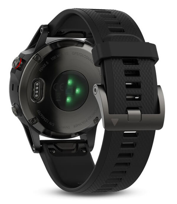 garmin fenix 5 slate grey with black band