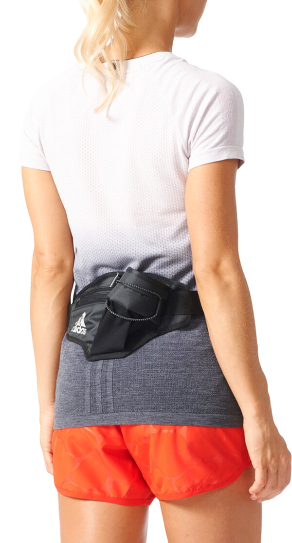 Τσαντακι Adidas Performance Running Bottle Waist Bag Μαυρο Runningανδραςγυναικααξεσουαρ