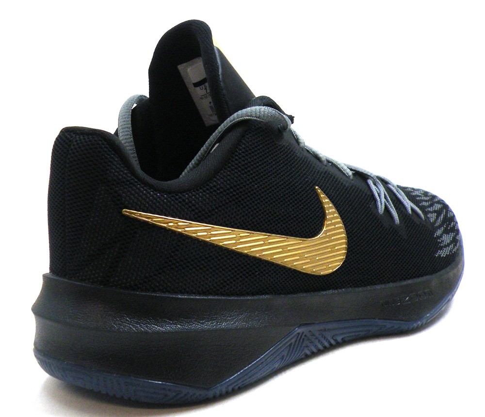 nike zoom evidence 2 black gold