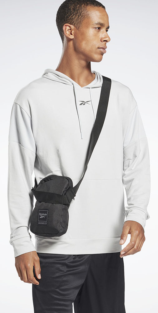 Τσαντακι Reebok Sport Workout Ready City Bag Μαυρο Τσαντακι Reebok Sport Workout Ready City Bag Μαυρο