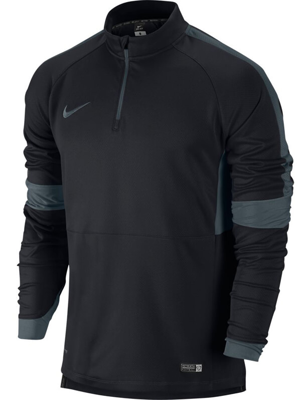 nike drill top grey