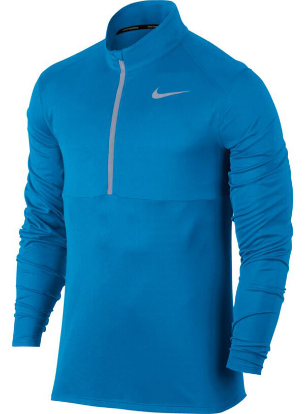 blue nike running top