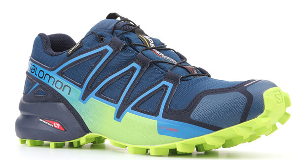 Παπουτσι Salomon Speedcross Gtx Μπλε/λαΪμ (uk:11, Eu:46