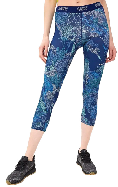 nike floral camo capri