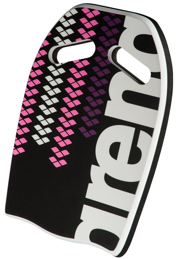 Σανιδα Arena Printed Kickboard Logo Μαυρη/λευκη Υγρος στιβοςπαιδι