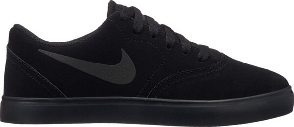 nike sb check suede black