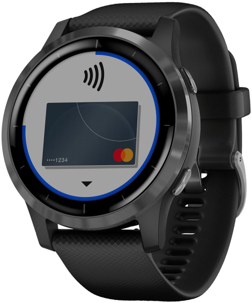 garmin vivoactive 4 black with slate hardware