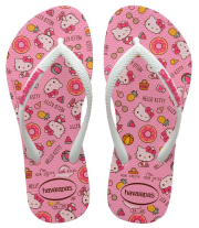 sagionara havaianas kids slim hello kitty roz 29 30 photo