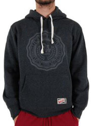 foyter russell pull over hoody with big rosette anthraki photo