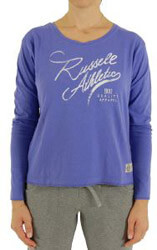 mployza russell crew l s tee with contrast bioleti photo