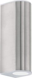 fotistiko exoterikoy xoroy eglo cabos inox 21x75cm