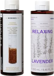 sampoyan korres rice proteins linden shower gel korres lavender 2tmx