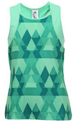 fanelaki adidas performance girls club tank prasino photo