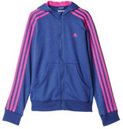 zaketa adidas performance yg essentials full zip hoodie mob roz photo