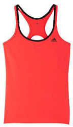 fanelaki adidas performance basic strappy tank top kokkino photo