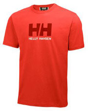 mployza helly hansen logo t shirt kokkini s photo