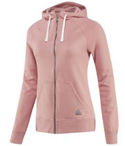 zaketa reebok sport elements fleece full zip hoodie roz photo