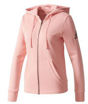 zaketa adidas performance essentials solid fz hoodie roz photo