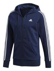 zaketa adidas performance essentials 3 stripes fz hoodie mple skoyro s photo