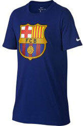 mployza nike fc barcelona crest t shirt mple roya xl photo