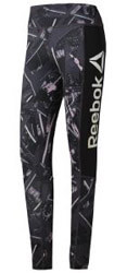 kolan reebok sport workout ready allover print leggings staxti s photo