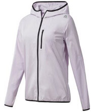 jacket reebok sport workout woven lila photo