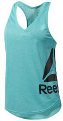 fanelaki reebok sport workout ready mesh tank tirkoyaz m photo