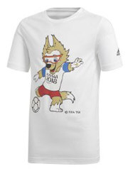 mployza adidas performance fifa world cup mascot tee leyki photo