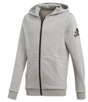 zaketa adidas performance essentials logo fz hoodie gkri 140 cm photo