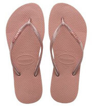 sagionara havaianas slim logo metallic roz 41 42 photo