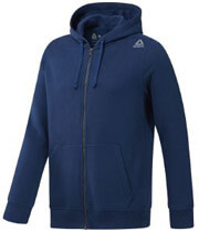 zaketa reebok sport elements fleece full zip hoodie mple l photo